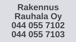 Rakennus Rauhala Oy logo